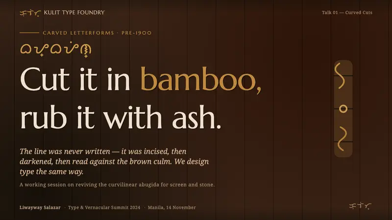 Baybayin Script — Slides · cover