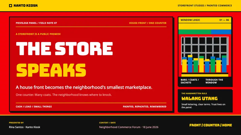 Sari-Sari Store Front — Slides · cover