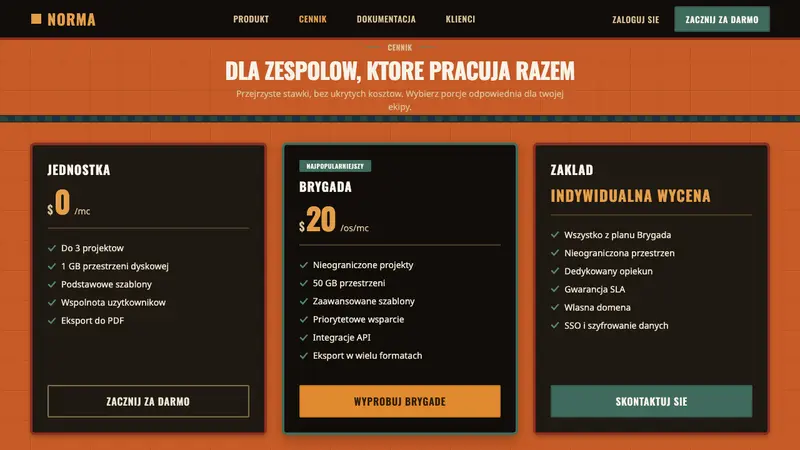 Polish Milk Bar (PRL) — Web · pricing