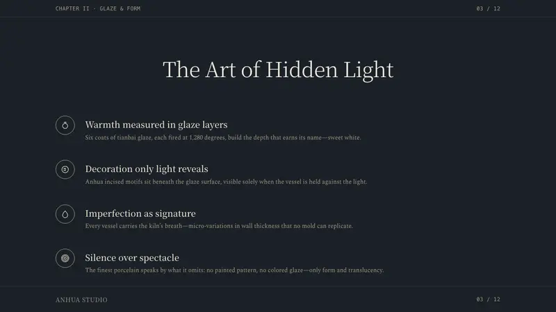 Jingdezhen Blanc — Slides · content