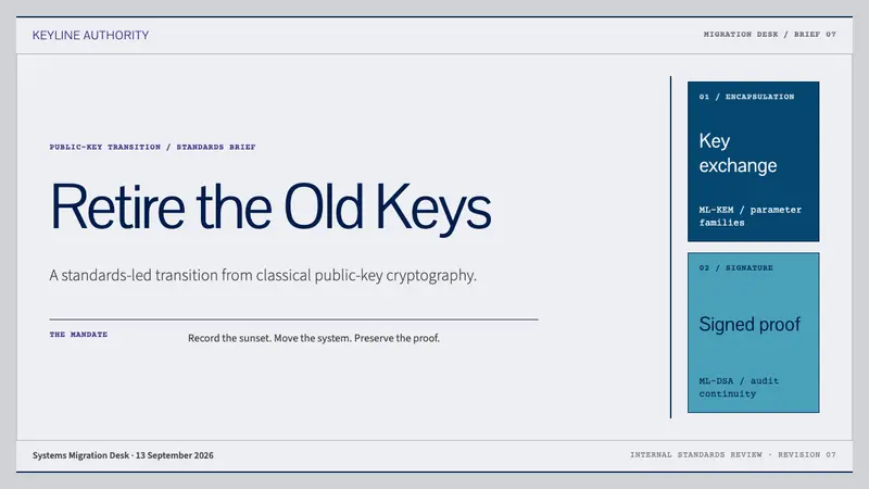 Post-Quantum Crypto Agency — Slides · cover