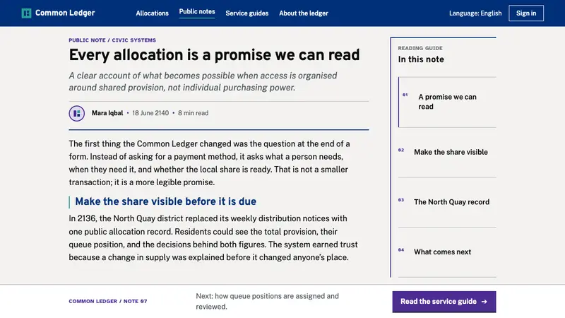 Post-Scarcity Civic — Web · article