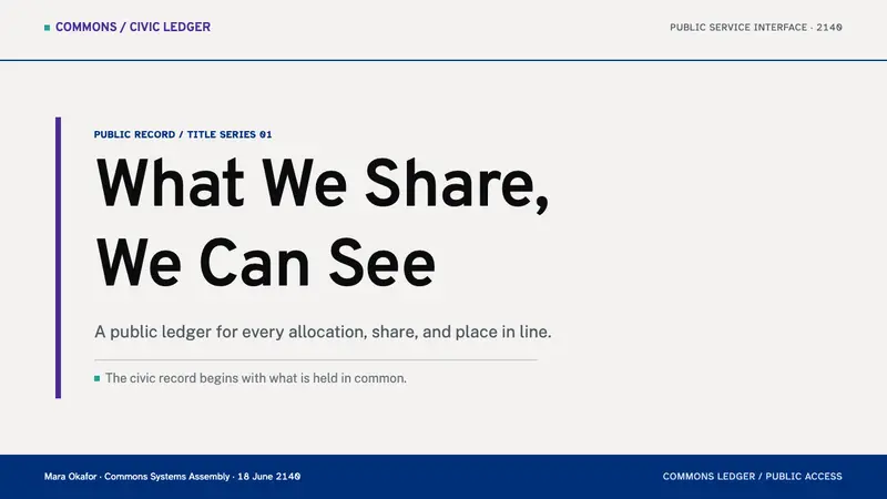 Post-Scarcity Civic — Slides · cover