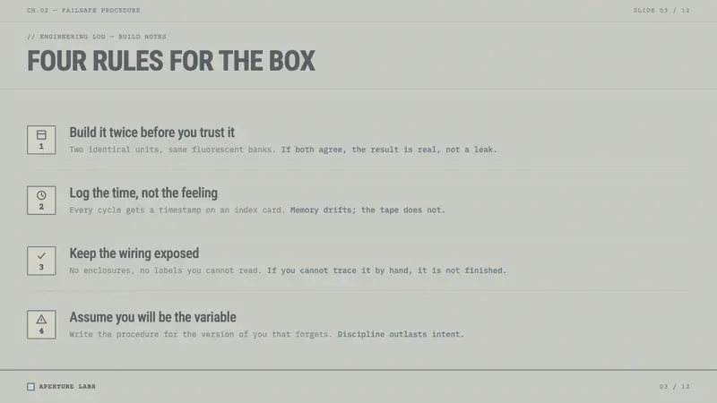 Primer (2004) — Slides · content