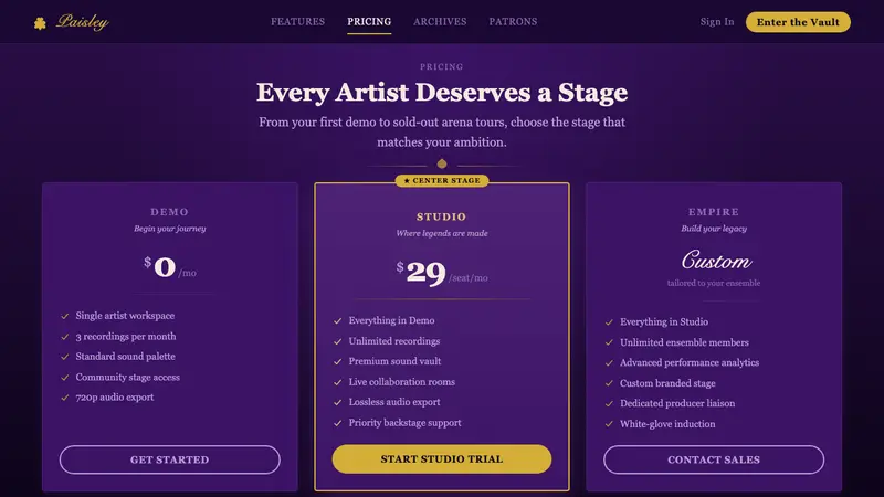 Prince — Purple Rain (1984) — Web · pricing