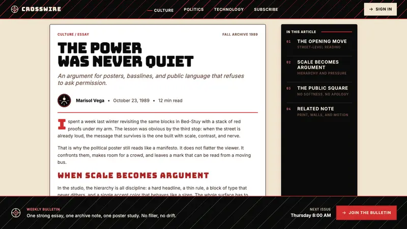 Public Enemy — Fight the Power — Web · article