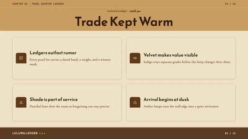 Qatari Souq Waqif Pearl Quarter — Slides · content
