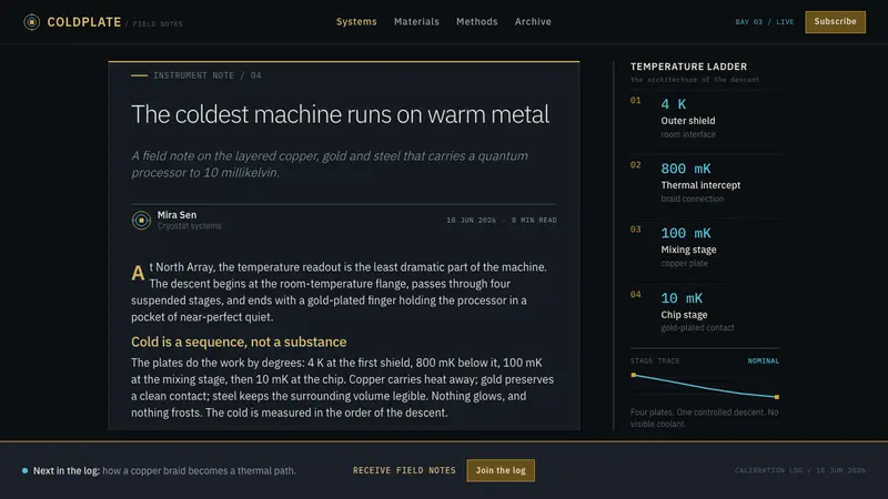 Quantum Datacenter Cryo — Web · article