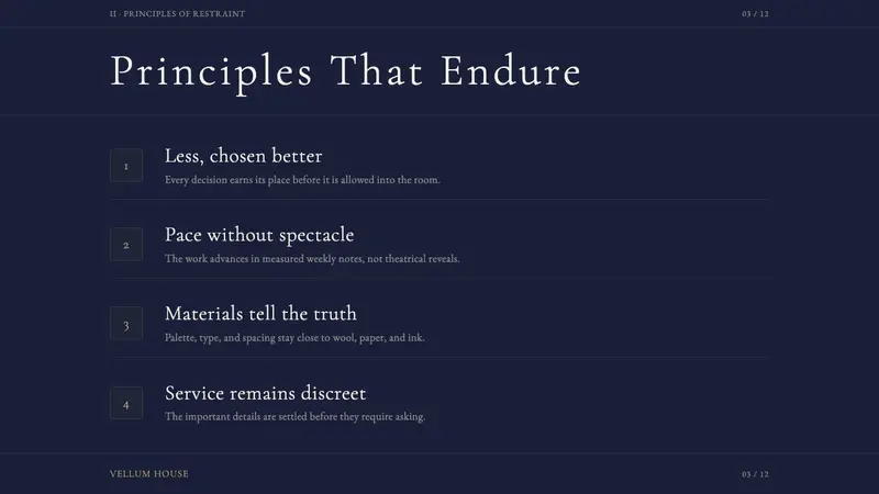 Quiet Luxury / Old Money — Slides · content