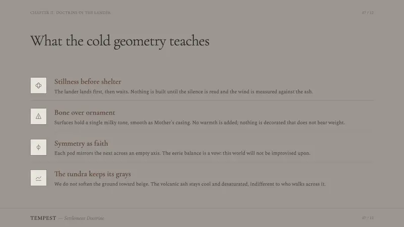 Raised by Wolves — Slides · content