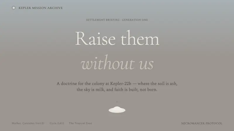 Raised by Wolves — Slides · cover