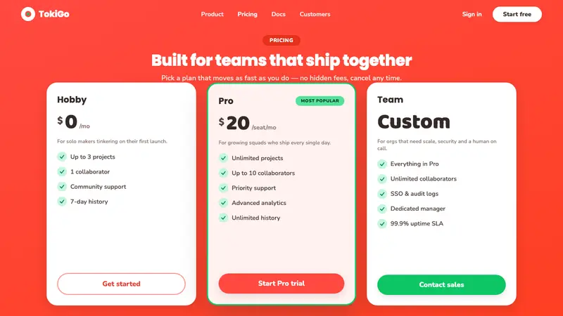Rappi Delivery — Web · pricing