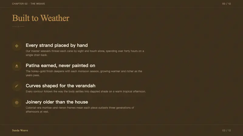 Rattan & Wicker — Slides · content