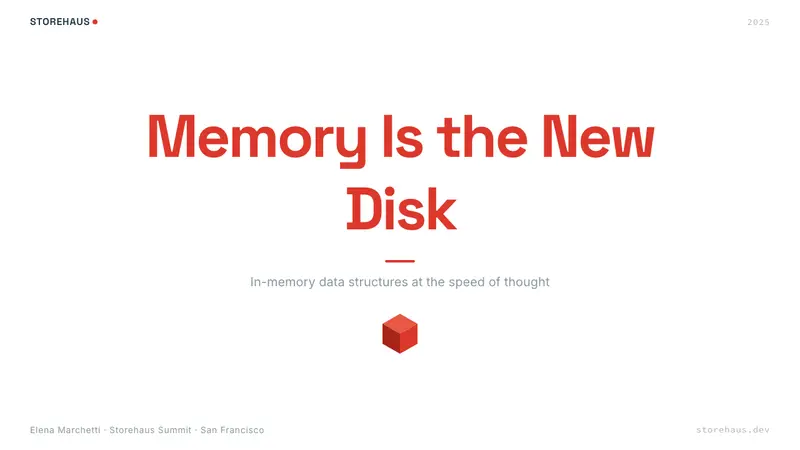 Redis Cache Red — Slides · cover