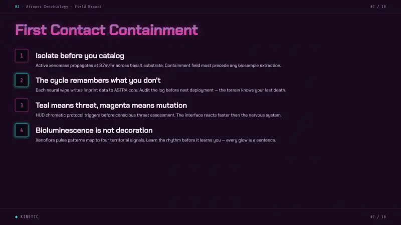 Returnal (Atropos) — Slides · content