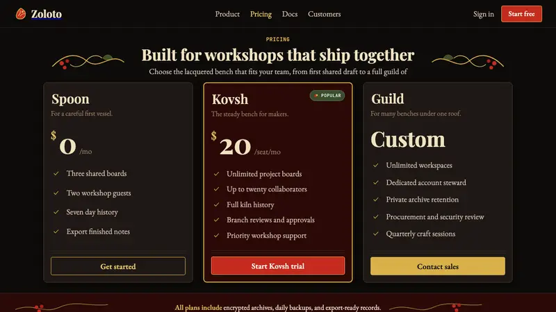 Russian Khokhloma Wood-Red Lacquer — Web · pricing