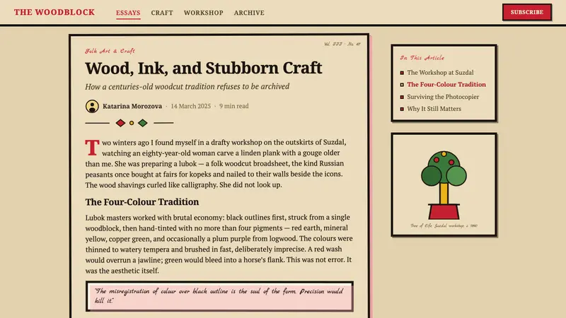 Russian Lubok — Web · article