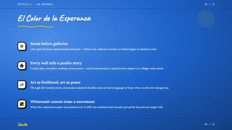 Salvadoran Fernando Llort Naïf — Slides · content