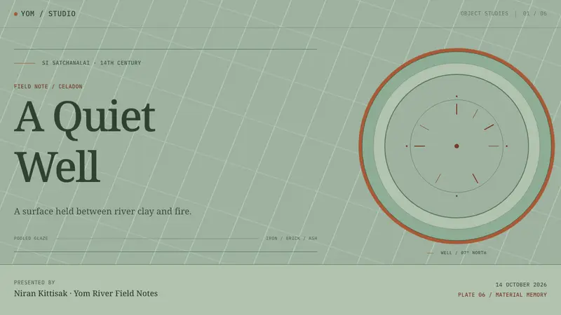 Sangkhalok Celadon — Slides · cover