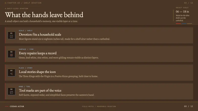 Santos de Palo — Slides · content
