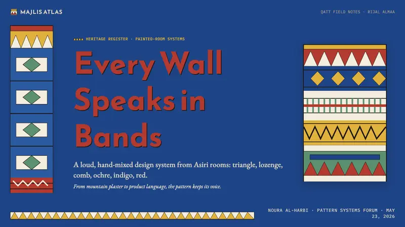 Saudi Asiri Qatt Wall Painting — Slides · cover