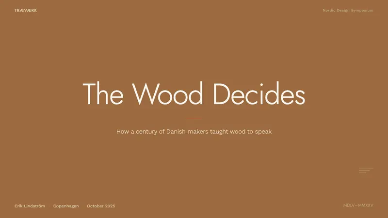 Scandinavian Teak Modern — Slides · cover