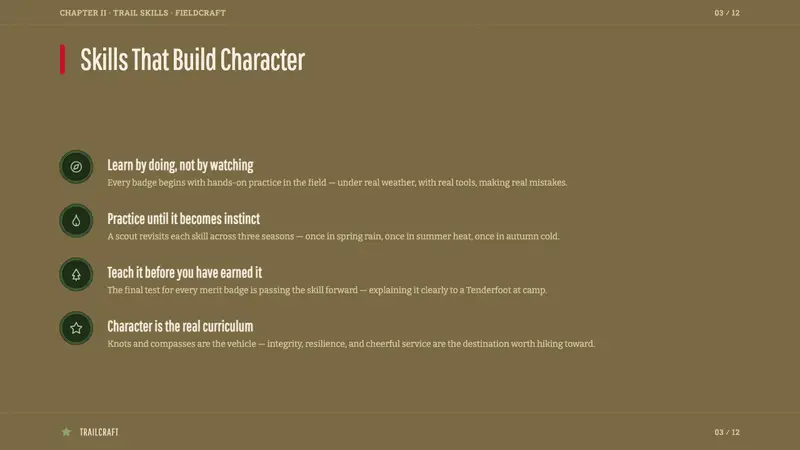 Scout Merit Badges — Slides · content