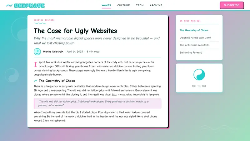 Seapunk 2011 — Web · article