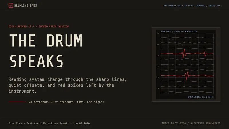 Seismograph Trace — Slides · cover