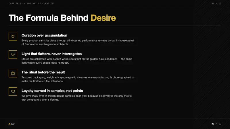 Sephora — Slides · content