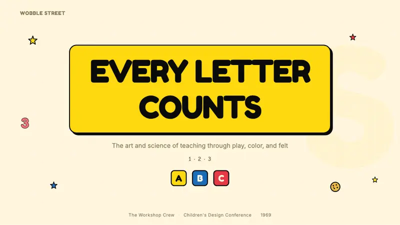 Sesame Street (1969) — Slides · cover