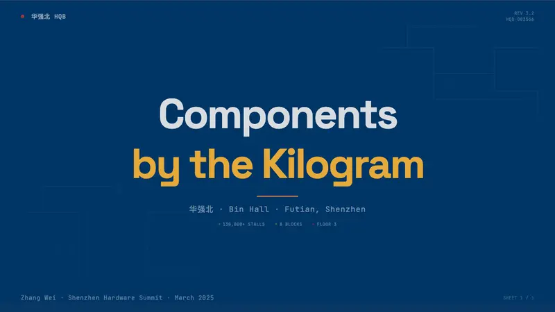 Shenzhen Huaqiangbei — Slides · cover