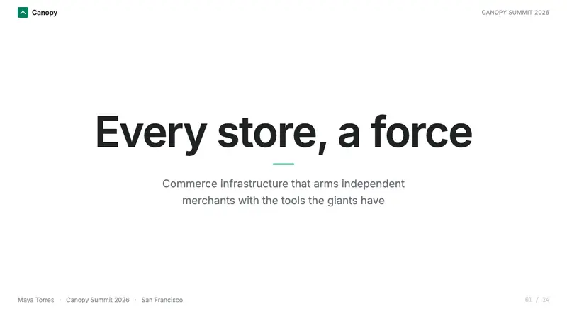 Shopify Modern — Slides · cover