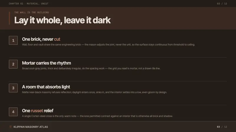 Lewerentz Dark Brick — Slides · content