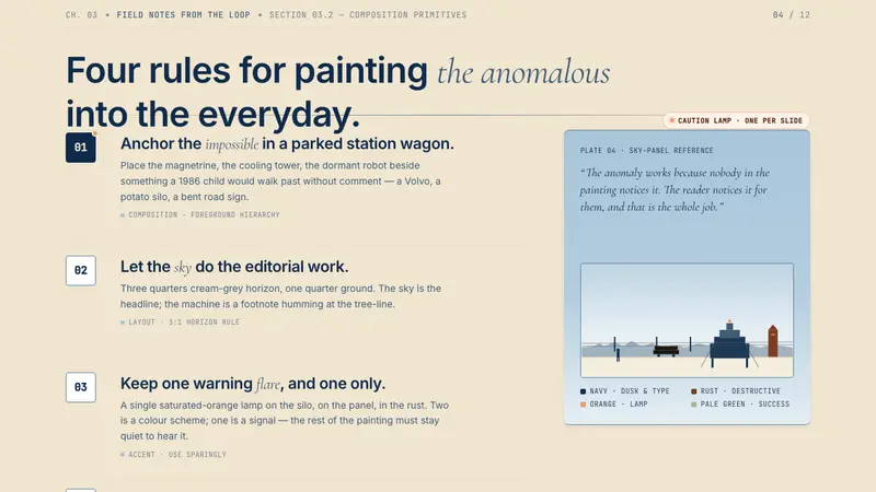 Simon Stålenhag — Tales from the Loop — Slides · content