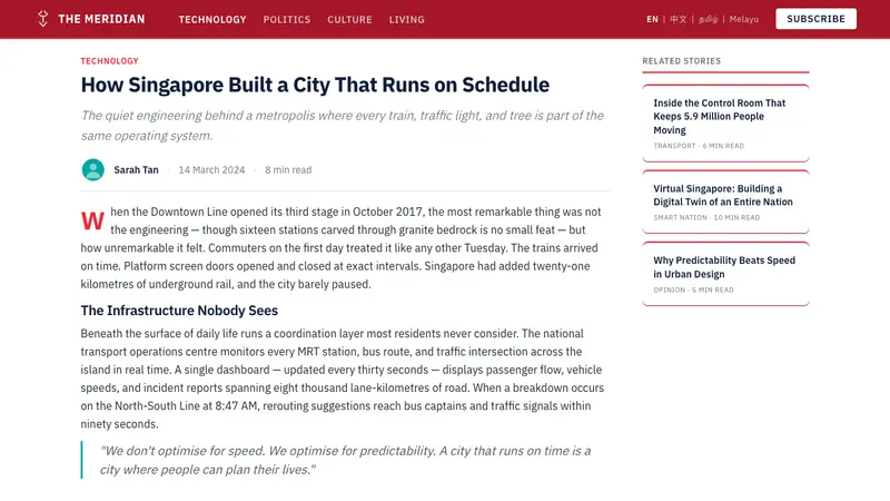 Singapore Merlion Brand — Web · article