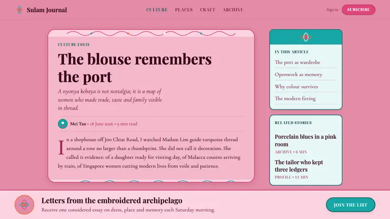 Nyonya Kebaya Embroidery — Web · article