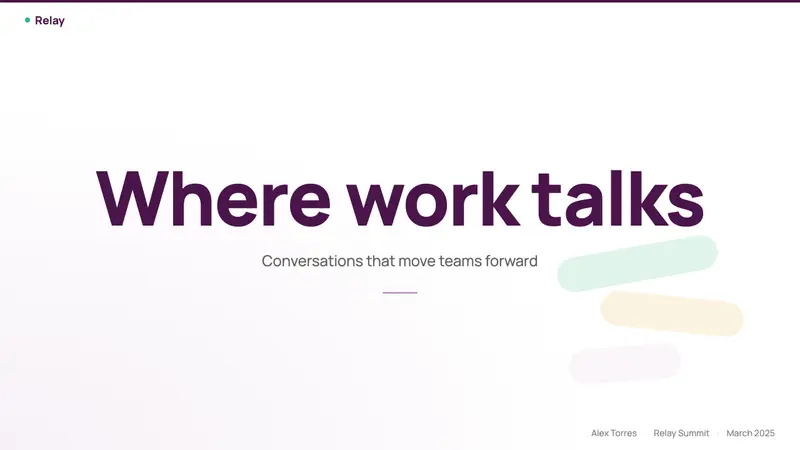 Slack 2019 — Slides · cover