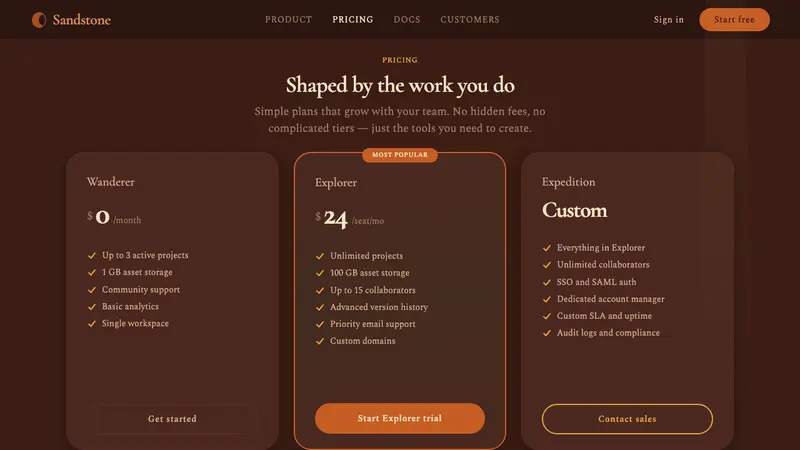 Antelope Slot Canyon — Web · pricing