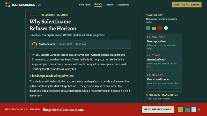 Solentiname Primitivism — Web · article