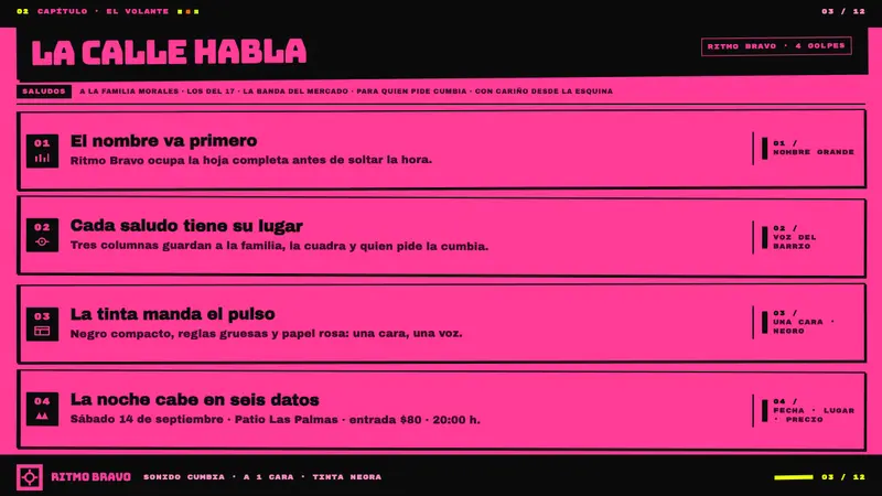Sonidero Flyer — Slides · content