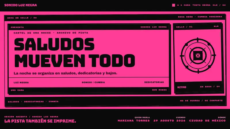 Sonidero Flyer — Slides · cover