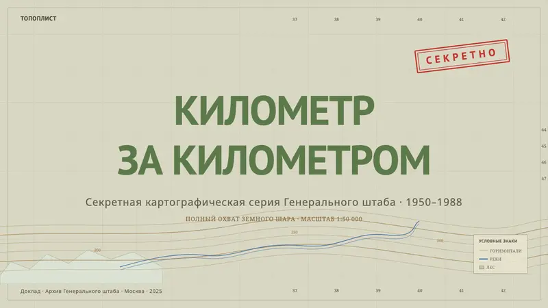 Soviet Classified Map — Slides · cover