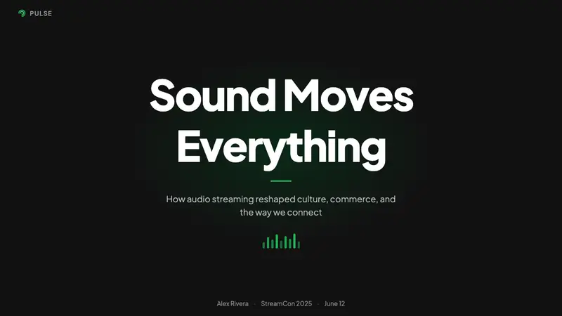 Spotify Dark — Slides · cover