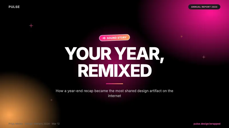 Spotify Wrapped 2023 — Slides · cover