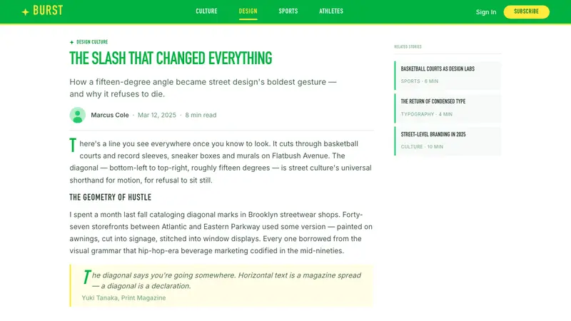 Sprite — Obey Your Thirst — Web · article