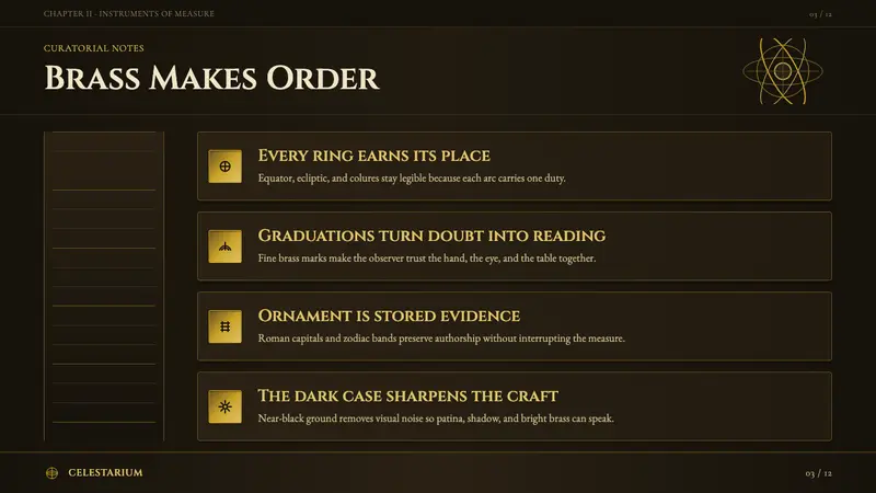 Armillary Sphere — Slides · content