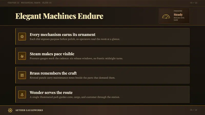 Steampunk Victorian — Slides · content