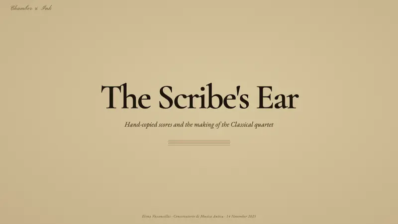 String Quartet Score — Slides · cover