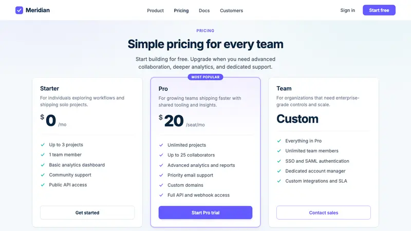 Stripe 2024 — Web · pricing
